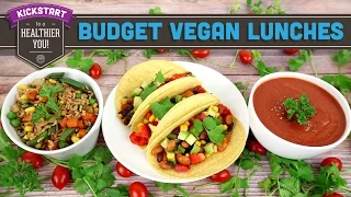 3 Affordable Vegan Lunch Recipes – Collab with Fablunch! Mind Over Munch Kickstart 2016