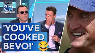 Llordo in TEARS at Damo's expose on Beveridge copying TJ (WCME) - Sunday Footy Show