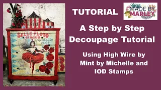 Step by Step Decoupage Tutorial , Blending Decoupage paper,