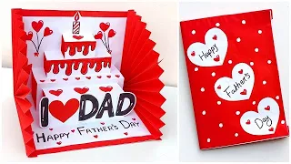 DIY Father's day pop up card 2024 / Father's day special card making handmade easy