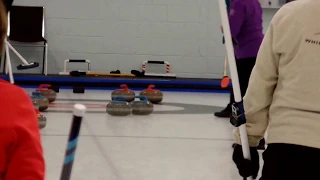 Worlds Best Curling Shot - Triple Takeout - YCC