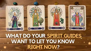 What do your Spirit Guides want to let you know RIGHT NOW? ✨📩✨ | Pick a card