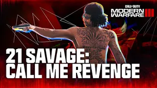 “Call Me Revenge” by 21 Savage ft. d4vd (Gameplay Music Video) | Call of Duty: Modern Warfare III