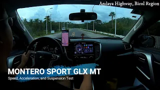 Montero Sport Glx MT | POV Drive | Andaya Highway - Bicol