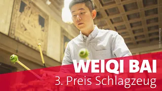 Weiqi Bai, China | Finale Schlagzeug | ARD-Musikwettbewerb 2019