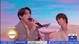 BTS DYNAMITE Live Performance (Tropical Ver.) @ABC Good Morning America (GMA) Summer Concert