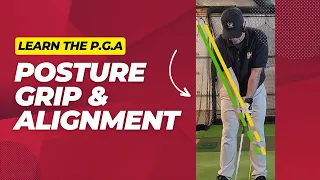 The 3 Keys to Golf Success: Posture, Grip & Alignment! Learn how to setup for success!