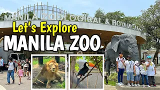 MANILA ZOO TOUR | Let’s Explore the New Manila Zoo Attraction in Malate | Philippines