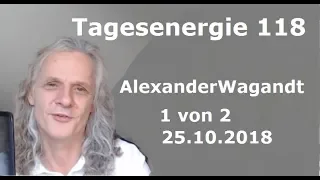 Alexanders Tagesenergie 118 - 1 von 2 |   25.10.2018