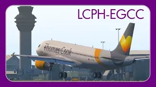 [Xplane11] TCX2U | Farewell Thomas Cook | Paphos-Manchester | FF A320 |