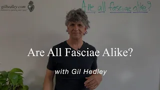Are All Fasciae Alike? Learn Integral Anatomy with Gil Hedley