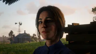 Red Dead Redemption 2 - Abigail tells Sister Calderon she's afraid 😢