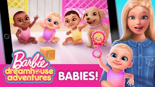 BABIES AT THE DREAMHOUSE! | Barbie Dreamhouse Adventures