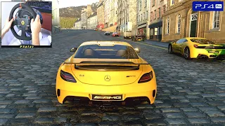 Mercedes SLS AMG Black Series - DriveClub at 2021 PS4 PRO (w/steering wheel) | Thrustmaster T300