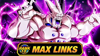 AMAZING EZA!! LEVEL 10 LINKS 100% RAINBOW STAR EZA OMEGA SHENRON! (DBZ: Dokkan Battle)