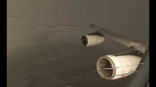 MSFS | Lufthansa Airbus A340-300 | Bad Weather Departure from Frankfurt ✈️