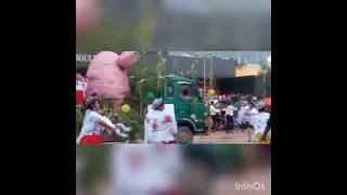 carnaval chapaco 2023. entrada del corso en la chura tarija Bolivia