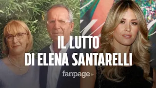 Grave lutto per Elena Santarelli, lo zio si è tolto la vita: il commovente addio della showgirl