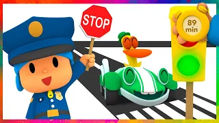 🚦POCOYO & NINA -Pocoyo Discovers Traffic Lights [89 min] ANIMATED CARTOON for Children FULL episodes