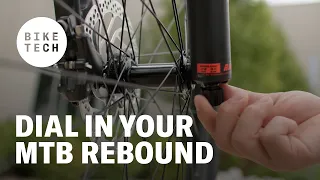 How To Set Up Rebound on a MTB | Bike Tech | The Pro's Closet