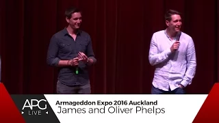 Armageddon Expo Auckland 2016 : Saturday - James and Oliver Phelps/ Harry Potter Panel [#APGLive]