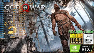 God of War PC - MAXED OUT on RTX 3080 LAPTOP (MSI GE76)[FULL STATS]