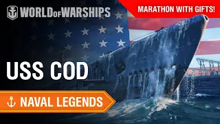 Naval Legends : USS Cod. Gato-class Submarine!