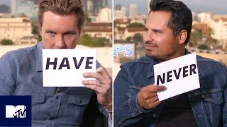 Michael Peña And Dax Shepard Play Never Have I Ever | MTV Movies