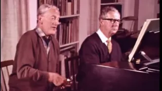 Peter Pears & Benjamin Britten discuss "Die Winterreise" - 1968