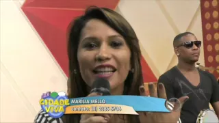 Marília Mello canta sucessos gospel no Cidade Viva