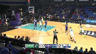 Denzel Valentine with a Deep 3 vs. Greensboro Swarm