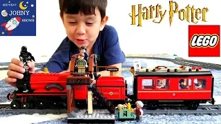 LEGO Hogwarts Express Train | Steam Engine Train Crash