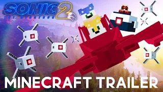 Sonic the Hedgehog 2 Trailer but it's Minecraft - [Sonic Movie 2] [Fan Made Trailer]