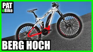 Kann man jeden Berg mit dem E- Bike hochfahren? Haibike mit Yamaha PW-SE Motor bei Steigung | PAT