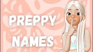 Preppy names ideas to give at your account ZEPETO💝✨