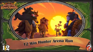 Saddle Up! 12 Win Hunter Hearthstone Arena Run