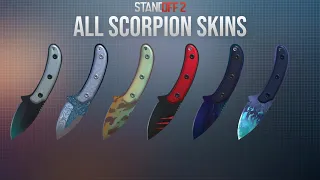 Standoff 2 - All Scorpion Skins Showcase