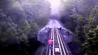 UNBELIEVABLE VIDEO: Train runs over people attempting to cross railroad bridge; women survive