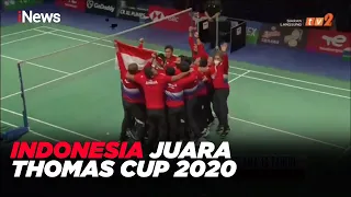 Kalahkan China 3-0, Indonesia Juara Thomas Cup 2020 #iNewsMalam 17/10