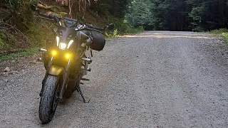 Off-roading time on the MT-07!