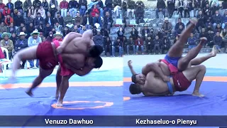 SF: Rukukhoto Khesoh Vs Venuzo Dawhuo/ Kezhaseluo-o Vs Vemele Thingo/Hornbill Naga Wrestling 2022