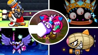 Kirby Super Star Ultra - All Bosses (No Damage + No Copy Ability)