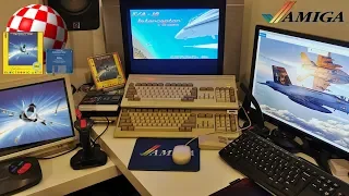 F/A-18 INTERCEPTOR AMIGA !!! Sprawdzamy czy to najlepszy symulator swojej ery ?