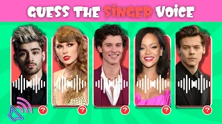 Guess The Singer By Their Voice | Celebrity Voice Quiz |