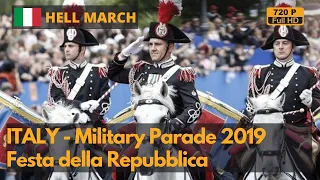 Hell March - Italian National Day Military Parade 2019 - Festa della Repubblica (720P)