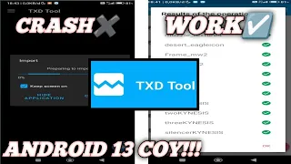 TXD TOOL SUPPORT ANDROID 13 NO TIPU-TIPU!!!