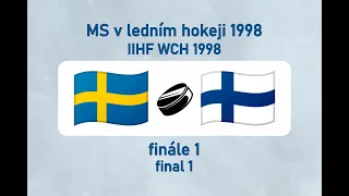 MS v ledním hokeji 1998, SWE-FIN (finále 1)