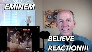 PSYCHOTHERAPIST REACTS to Eminem- Believe