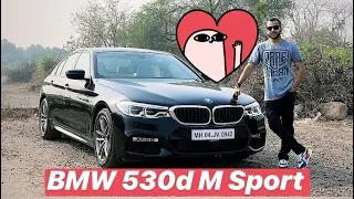 BMW 530d M Sport Exterior Design Review (Hindi + English)