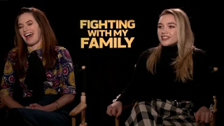 CHAT WITH THE STARS:  Florence Pugh, Lena Heady, "Fighting With My Family"